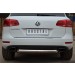 Руссталь VTZ-001074 защита заднего бампера d76 (дуга) на Volkswagen Touareg 2010-2013