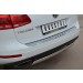 Руссталь VTZ-001075 защита заднего бампера d75х42 овал (дуга) на Volkswagen Touareg 2010-2013