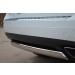 Руссталь VTZ-001075 защита заднего бампера d75х42 овал (дуга) на Volkswagen Touareg 2010-2013