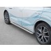 Руссталь VWTL-0030652 пороги труба d42 с листом (лист алюм, проф.сталь) (вариант 2) на Volkswagen Touareg 2018-