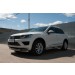 Руссталь VWTT-0021282 пороги труба d76 с накладкой (вариант 2) на Volkswagen Touareg 2014-