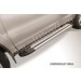 Slitkoff AL-CHNB004 пороги алюминиевые "Luxe Silver" серебристые Chevrolet Niva (Bertone)