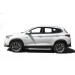 Slitkoff AL-CT7-002 пороги алюминиевые "Optima Silver" 1700 серебристые Chery Tiggo 7