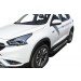 Slitkoff AL-CT7-003 пороги алюминиевые "Luxe Black" 1700 черные Chery Tiggo 7