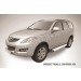 Slitkoff AL-GWH5002 пороги алюминиевые "Optima Silver" Great Wall Hover H5