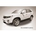 Slitkoff AL-KS1301 пороги алюминиевые "Optima Black" KIA Sorento (2013)