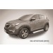 Slitkoff AL-KSP01002 пороги алюминиевые "Optima Silver" KIA Sportage (2010)
