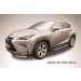 Slitkoff AL-LNX003 пороги алюминиевые "Luxe Black" черные Lexus NX 300h (2014)