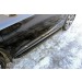 Slitkoff AL-LRX15-001 пороги алюминиевые "Optima Black" 1800 черные Lexus RX350 (2015)
