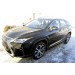 Slitkoff AL-LRX15-001 пороги алюминиевые "Optima Black" 1800 черные Lexus RX350 (2015)