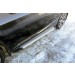 Slitkoff AL-LRX15-002 пороги алюминиевые "Optima Silver" 1800 серебристые Lexus RX350 (2015)
