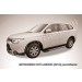 Slitkoff AL-MOUT1303 пороги алюминиевые "Luxe Black" черные Mitsubishi Outlander (2013)
