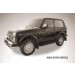 Slitkoff AL-Niv001 пороги алюминиевые "Optima Black" ВАЗ 21213 Нива (Lada4x4)
