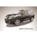 Slitkoff AL-NXT15-04 пороги алюминиевые "Luxe Silver" серебристые Nissan X-Trail (2015)