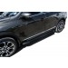 Slitkoff AL-RAR4WD001 пороги алюминиевые "Optima Black" 1700 черные Opel Arkana