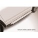Slitkoff AL-THI14002 пороги алюминиевые "Optima Silver" 1800 серебристые Toyota Highlander (2014)