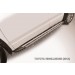 Slitkoff AL-THI14003 пороги алюминиевые "Luxe Black" 1800 черные Toyota Highlander (2014)