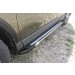 Slitkoff AL-TR415003 пороги алюминиевые "Luxe Black" 1700 чёрные Toyota RAV4 (2015)