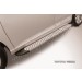 Slitkoff AL-TVEN005 пороги алюминиевые "Standart Silver" 1800 серебристые Toyota Venza
