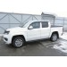 Slitkoff AL-VWAM16-01 пороги алюминиевые "Optima Black" 2000 черные Volkswagen Amarok (2016)