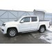 Slitkoff AL-VWAM16-03 пороги алюминиевые "Luxe Black" 2000 черные Volkswagen Amarok (2016)