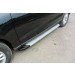 Slitkoff AL-ZOT-002 пороги алюминиевые "Optima Silver" 1800 серебристые Zotye T600