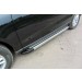 Slitkoff AL-ZOT-004 пороги алюминиевые "Luxe Silver" 1800 серебристые Zotye T600