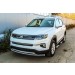 Slitkoff CHANCS35P-003S защита переднего бампера d42 серебристая Changan CS35 Plus (2019)