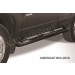 Slitkoff CHN10-006B защита порогов d76 с проступями черная Chevrolet Niva (2010)