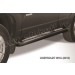 Slitkoff CHN10-007B защита порогов d76 труба черная Chevrolet Niva (2010)