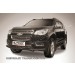 Slitkoff CHTB12-002B защита переднего бампера d76+ d57 двойная черная Chevrolet Trailblazer (2012)
