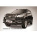 Slitkoff CHTB12-004B защита переднего бампера d57+ d57 двойная черная Chevrolet Trailblazer (2012)