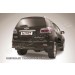 Slitkoff CHTB12-012B защита заднего бампера d57+ d42 двойная черная Chevrolet Trailblazer (2012)