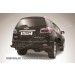 Slitkoff CHTB12-016B защита заднего бампера уголки d57+ d42 двойные черные Chevrolet Trailblazer (2012)