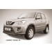 Slitkoff CT-FL-001B защита переднего бампера d76 черная Chery Tiggo FL (2013)