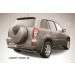 Slitkoff CT-FL-008B защита заднего бампера d76 с проступью черная Chery Tiggo FL (2013)