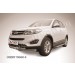 Slitkoff CT5-002 защита переднего бампера d57+ d42 двойная радиусная Chery Tiggo 5