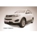 Slitkoff CT5-003B защита переднего бампера d57 радиусная черная Chery Tiggo 5