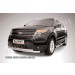 Slitkoff FEX001 защита переднего бампера d76+ d57 двойная Ford Explorer (2012)