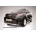 Slitkoff FEX003 защита переднего бампера d57+ d57 двойная Ford Explorer (2012)