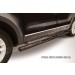 Slitkoff FEX005B защита порогов d76 с проступями черная Ford Explorer (2012)
