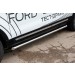 Slitkoff FEX18006 защита порогов d76 труба Ford Explorer (2018)