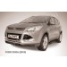 Slitkoff FKG13-003B защита переднего бампера d57+ d57 двойная черная Ford Kuga (2013)
