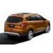 Slitkoff FKG16-007B защита заднего бампера d57 "скоба" черная Ford Kuga (2016)