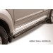 Slitkoff GWHN-H3-008B защита порогов d57 труба черная Great Wall Hover H3