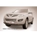 Slitkoff GWHN-H5-004B защита переднего бампера d57+ d42 двойная черная Great Wall Hover H5