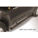 Slitkoff GWHN008B защита порогов d76 труба черная Great Wall Hover 2008