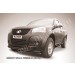 Slitkoff GWWIN-001B защита переднего бампера d76+ d42 двойная радиусная черная Great Wall Wingle (2013)