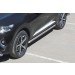 Slitkoff HavF7005S защита порогов d57 труба серебристая Haval F7 (2019)