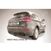 Slitkoff HavH2007B защита заднего бампера d57 короткая черная Haval H2